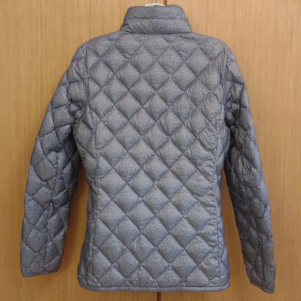 32 Degrees Heat SZ M Gray Full Zip Quilted Puffer Jacket - Picture 2 of 9